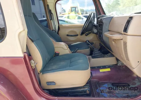 2001 Jeep Wrangler Sahara z USA, uszkodzony, nr VIN 1J4FA59S01P354841